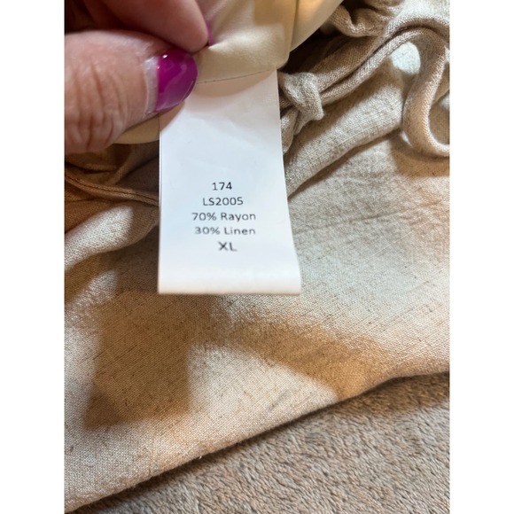 New‎ Lillusory Drawstring Pants Casual Comfy Trousers XL - Picture 7 of 9